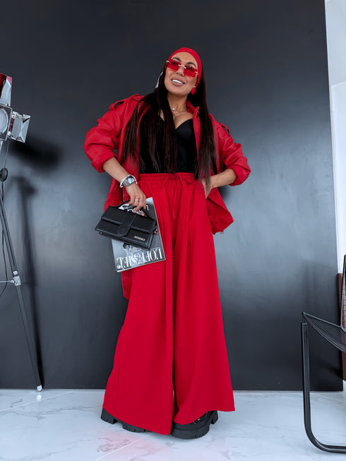 Pants "Excuse Me V58" - Red