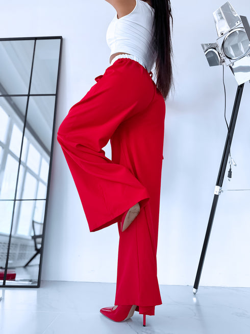 "MAJORY 74" komplekts - žakete + bikses - SARKANS