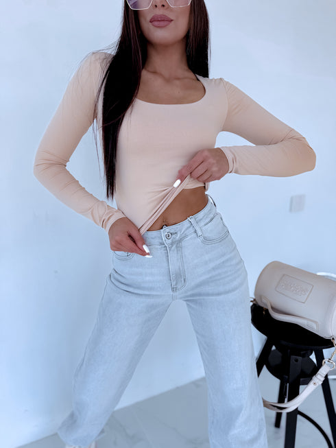 PUSH-UP топ "OPULENCE VD73" - БЕЖЕВЫЙ