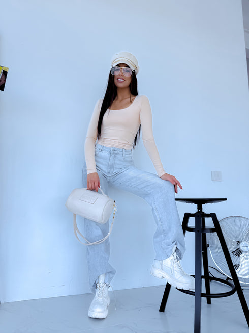 PUSH-UP топ "OPULENCE VD73" - БЕЖЕВЫЙ