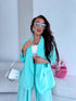 Mint, ONE SIZE jacket + white top PRE-ORDER