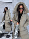 Long jacket "FROZEN" FC7580 - khaki