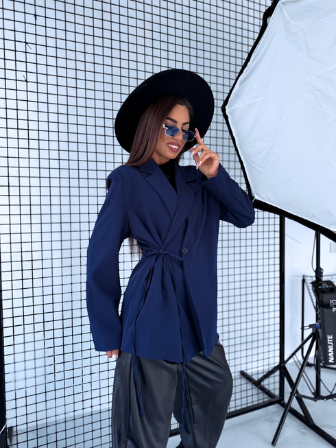 Žakete "COUTURE V8061" - TUMŠI ZILA