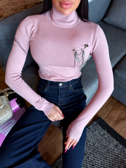 Klasikinis golfas - SENI ROŽINĖ