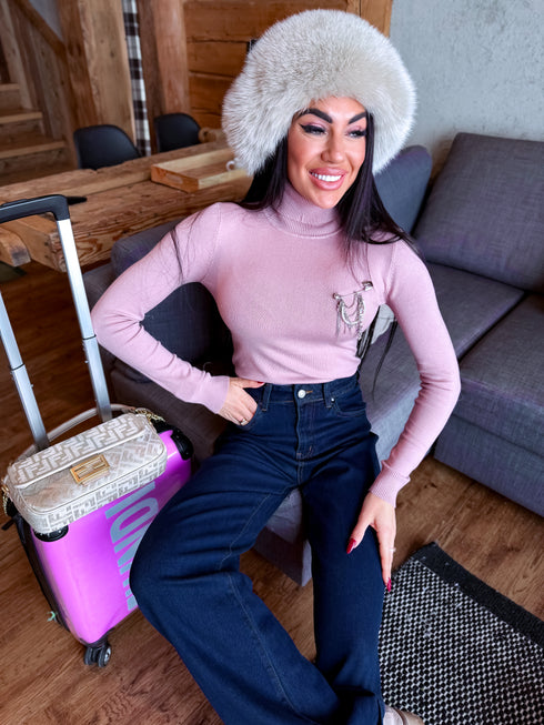 Klasikinis golfas - SENI ROŽINĖ