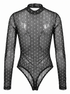 Tinklelis bodis "DOTTED MOMENT" 21128 - JUODAS