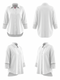 Blouse "FLORAMOUR" - WHITE
