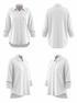 Blouse "FLORAMOUR" - WHITE