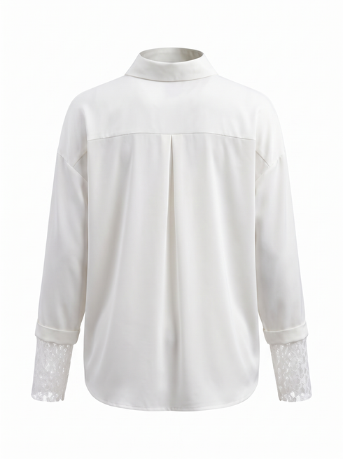 Blouse "FLORAMOUR" - WHITE
