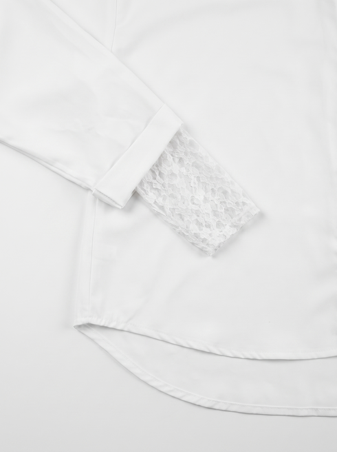 Blouse "FLORAMOUR" - WHITE