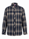 Striped shirt "PIONEER" DM2495 - NAVY BLUE WITH BEIGE