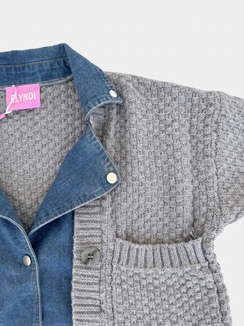Jacket "POLLY POCKET 12#" - LIGHT GRAY