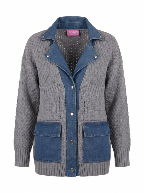 Jacket "POLLY POCKET 12#" - LIGHT GRAY