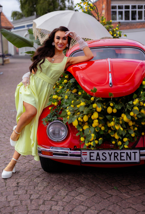 Kleita "SWEETHEART A1101" - DZELTENA