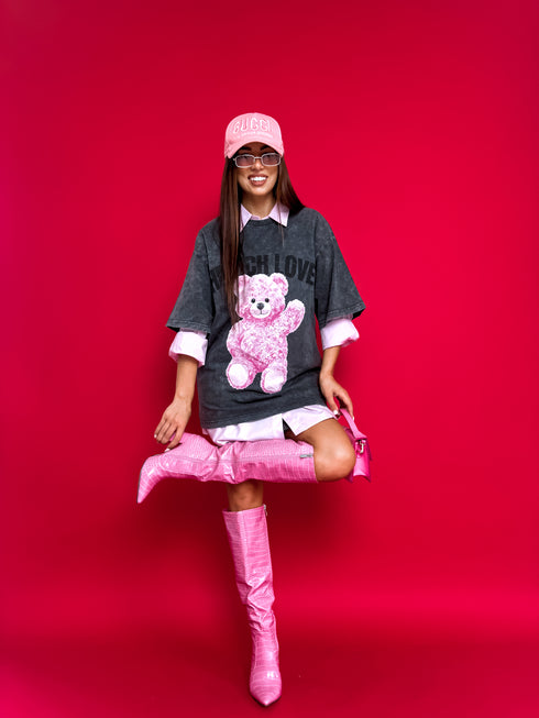 Pink boots "MACAROON"