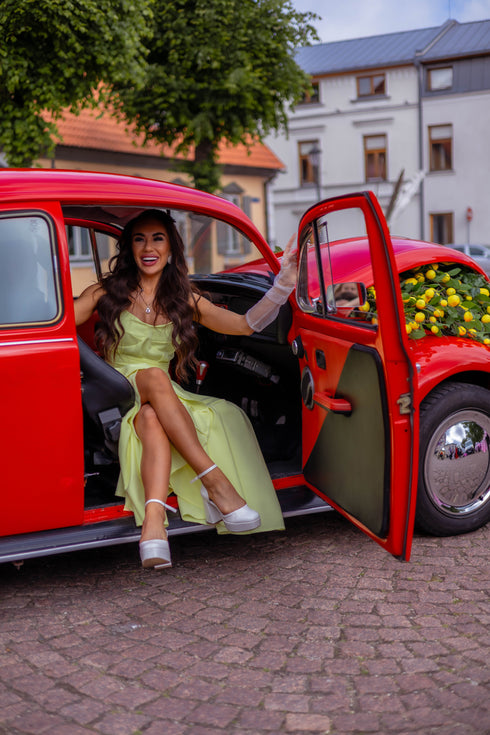 Kleita "SWEETHEART A1101" - DZELTENA