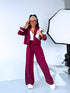"MAJORY 74" komplekts - žakete + bikses - BORDO