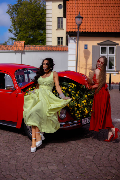 Kleita "SWEETHEART A1101" - DZELTENA