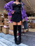 Skirt "CALL" MG-951 - BLACK