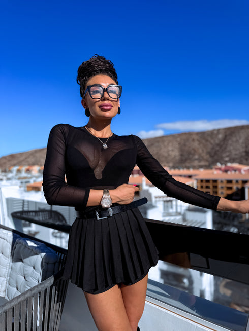 Klasisks tīkliņbodijs - melns PRE-ORDER