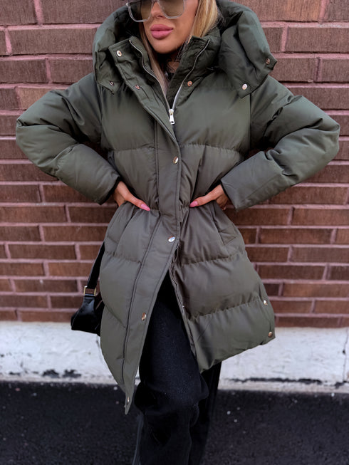 Удлинённая куртка "STRIKE GOLD" FC7619 - ХАКИ