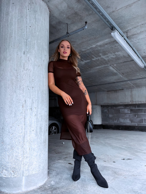 2in1 tīkliņkleita + apakškleita - CHOCO