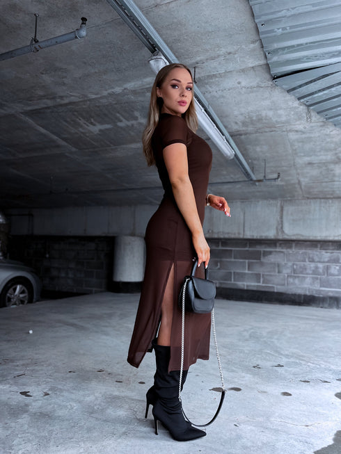 2in1 tīkliņkleita + apakškleita - CHOCO