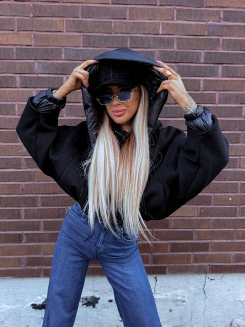 Куртка "ORDER 9085" - черная