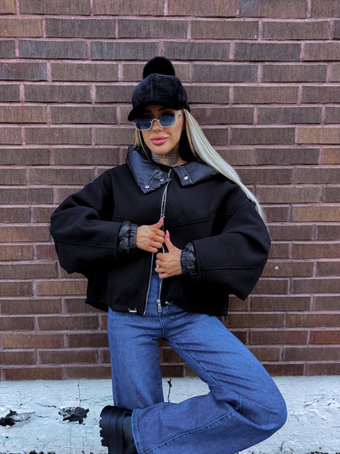 Куртка "ORDER 9085" - черная