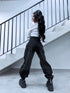 "SHIMMER VIBE" 8817 jeans - DARK GRAY PRE-ORDER