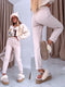 MOM FIT jeans "SPRING" 7855-10 - BEIGE