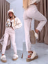 MOM FIT jeans "SPRING" 7855-10 - BEIGE