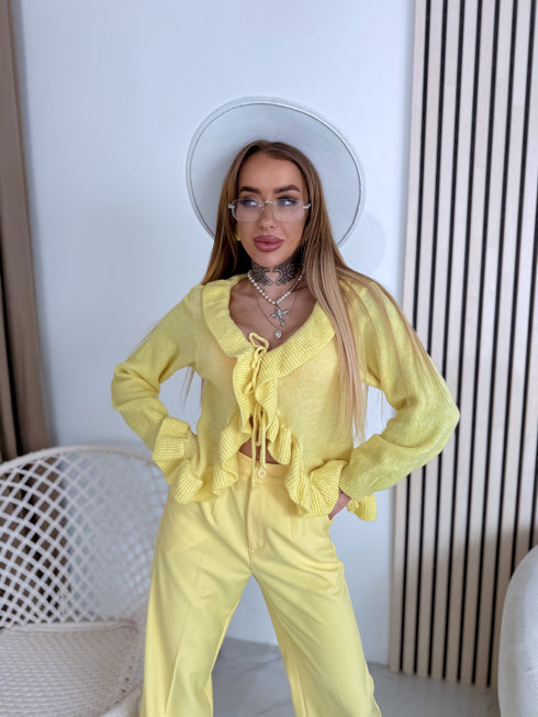 Megzta striukė "HALLS 2822" - ŠVIESIAI GELTONA