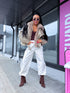 "PREMIUM DOT" jeans MG-1440 - LIGHT BEIGE