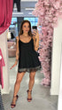 Didelis topas "DREAMY LACE" 7929 - JUODAS