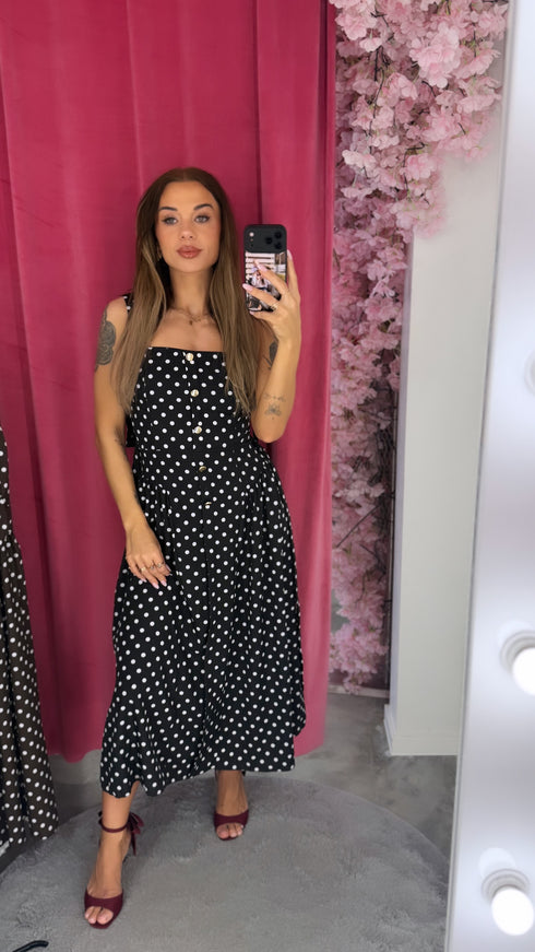 Suknelė "DOTTED CHARM" 1363 - JUODA