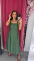 Dress "CHARLOTTE" 1375 - KHAKI