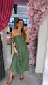 Dress "CHARLOTTE" 1375 - KHAKI