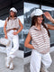 Elastic vest "ONLY YOU 8812" - Beige