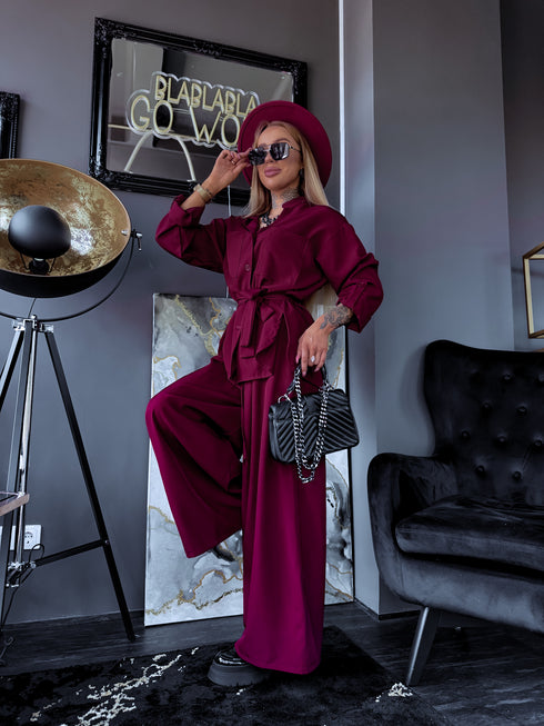 ELYNDI set "ROSEMARY V6238" - BORDEAUX