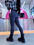 CORRECTIVE leggings "BLACK GOLD" - DARK BLUE
