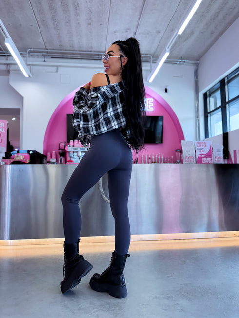 CORRECTIVE leggings "BLACK GOLD" - DARK BLUE