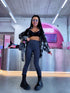 CORRECTIVE leggings "BLACK GOLD" - DARK BLUE