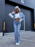 Jeans "Dream Flare DJ2838" - LIGHT BLUE
