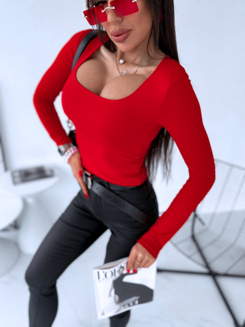 PUSH-UP топ "OPULENCE VD73" - КРАСНОЕ