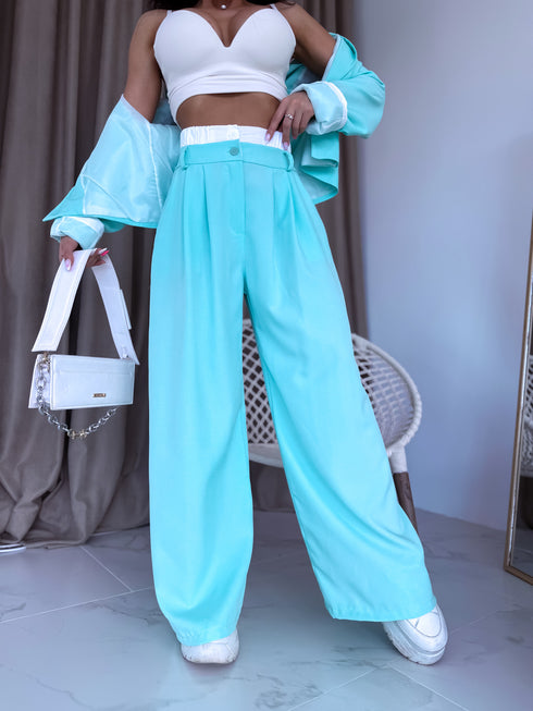 "MAJORY 74" komplekts - žakete + bikses - MINT