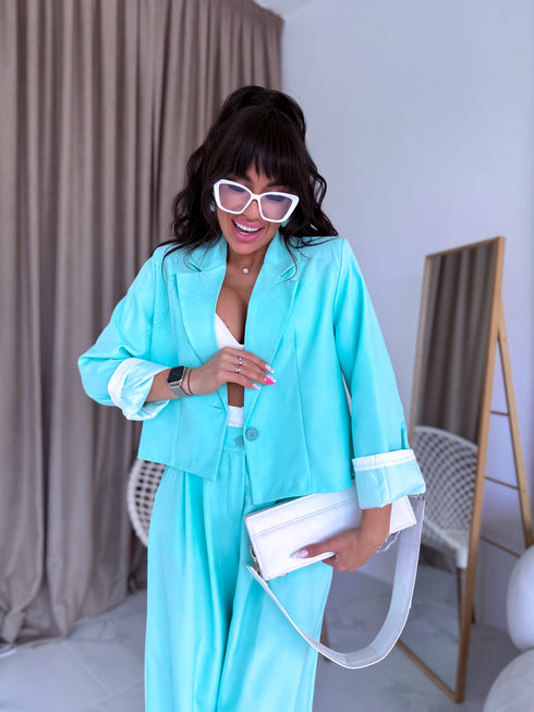 "MAJORY 74" komplekts - žakete + bikses - MINT