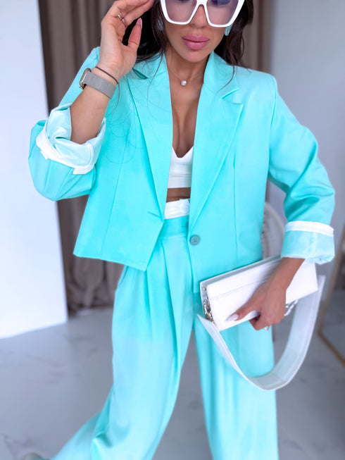 "MAJORY 74" komplekts - žakete + bikses - MINT