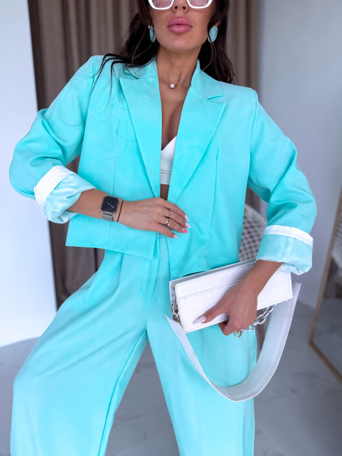 "MAJORY 74" komplekts - žakete + bikses - MINT