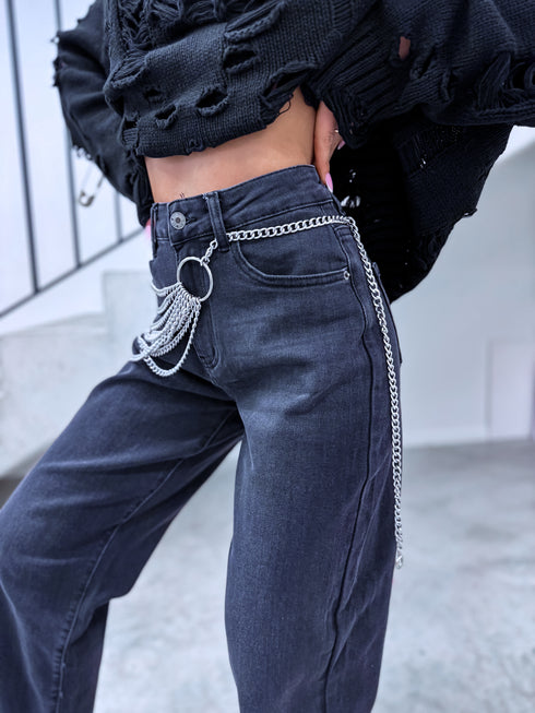 BENTLEY Y3352-3 "jeans - DARK GRAY